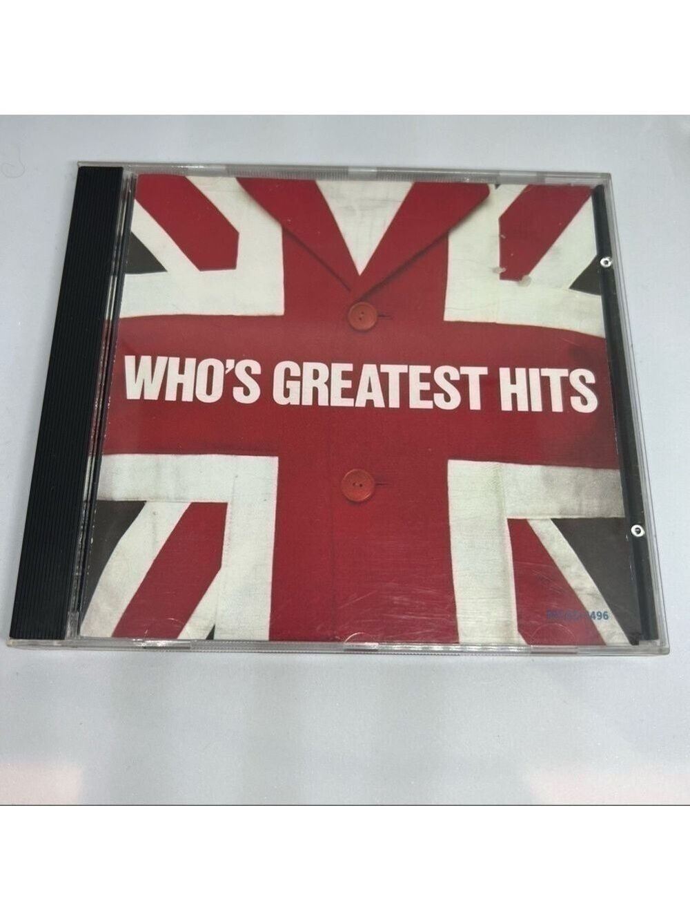 EUC-THE WHO GREATEST HITS 1983 MCA BMG CD USA D164160 MCAD-1496 Vintage